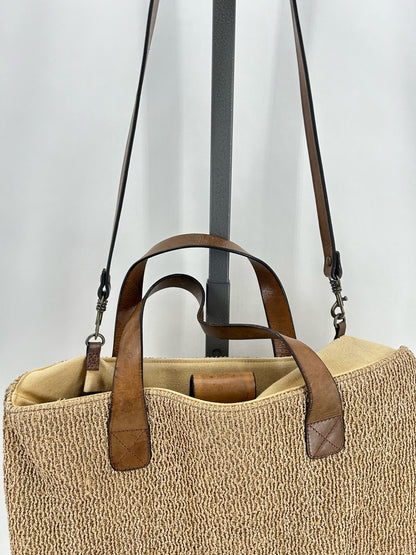 DARK TAN HOBO Satchel