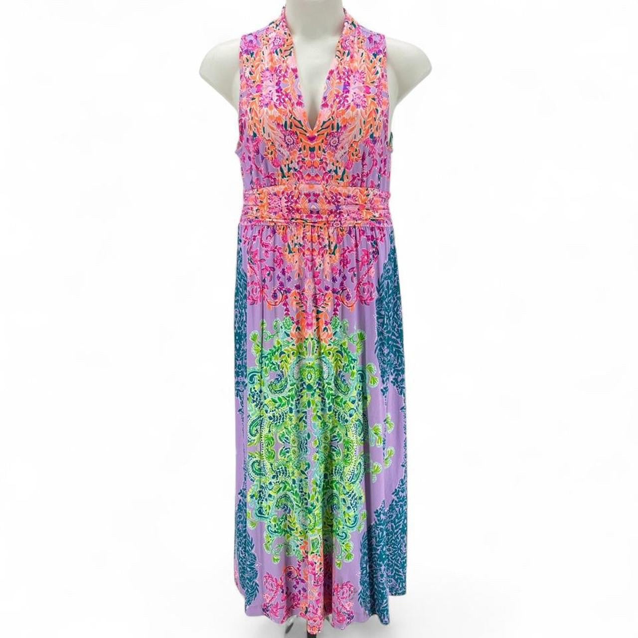 Size L LILLY PULITZER Floral Dress