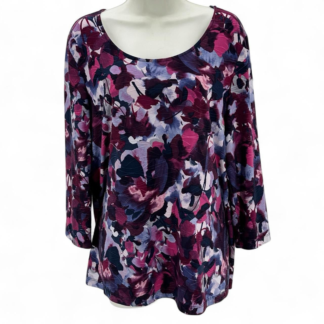 Size L CROFT & BARROW FLOWERS Shirt