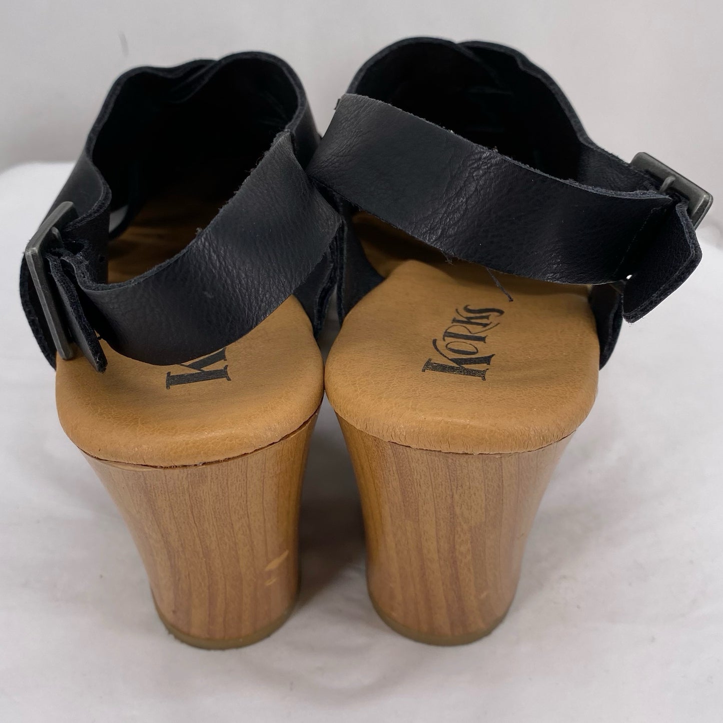 Black W Shoe Size 9 KORKS Clog