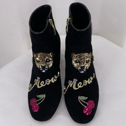 Black W Shoe Size 7 KATE SPADE Boots