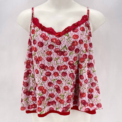 Size 3X RANSOM Lace CHERRIES Camisole