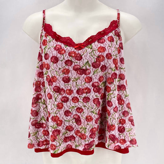 Size 3X RANSOM Lace CHERRIES Camisole