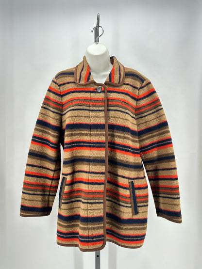 Size L J JILL Stripe Jacket