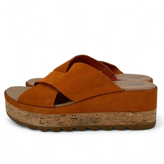 Orange W Shoe Size 9 SOREL Sandals