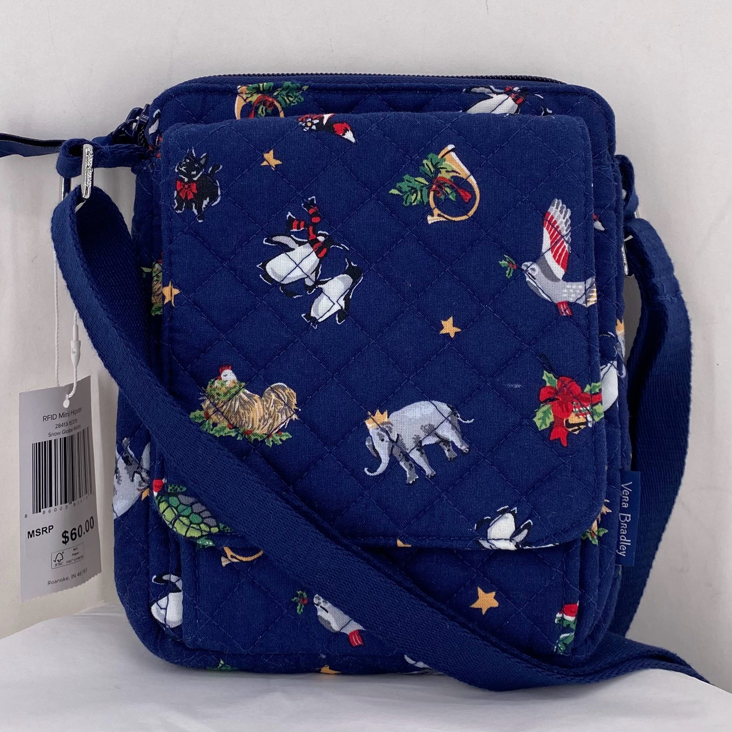 Navy VERA BRADLEY FABRIC Cross-body