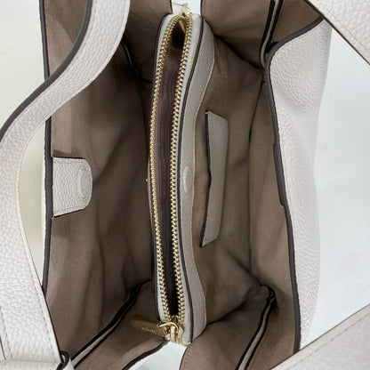 White KATE SPADE Leather Pebbeled Leather Cross-body