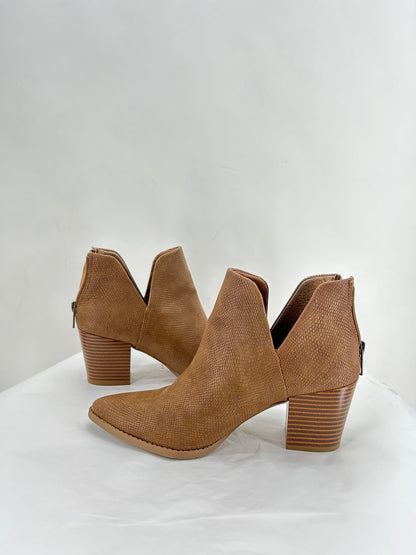 Tan W Shoe Size 6 SUN & STONE shooties/booties