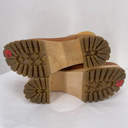 BROWN W Shoe Size 37 Boots