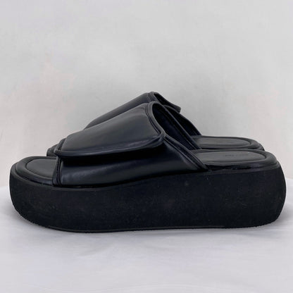 Black W Shoe Size 8 OAK + FORT Sandals