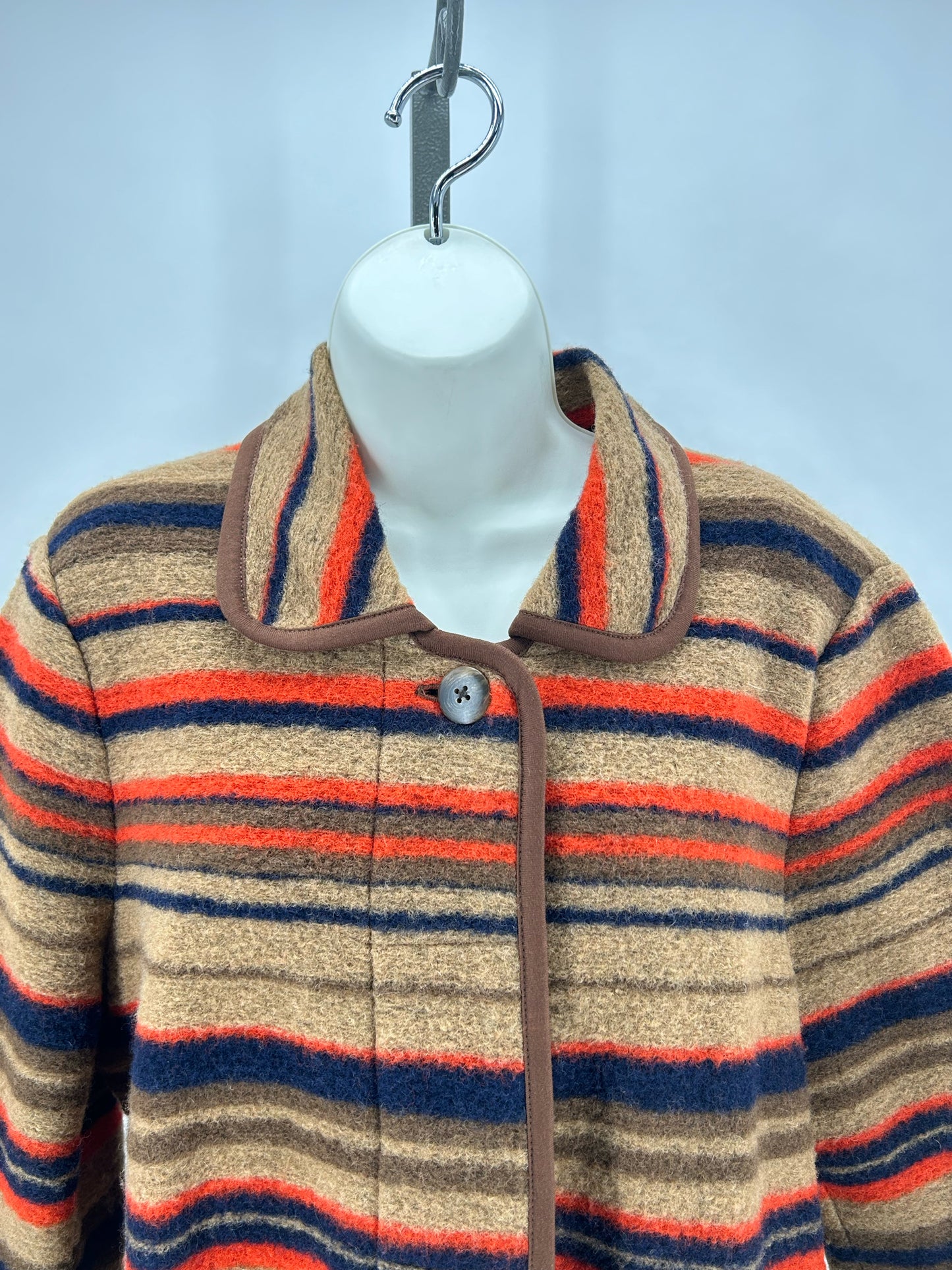 Size L J JILL Stripe Jacket