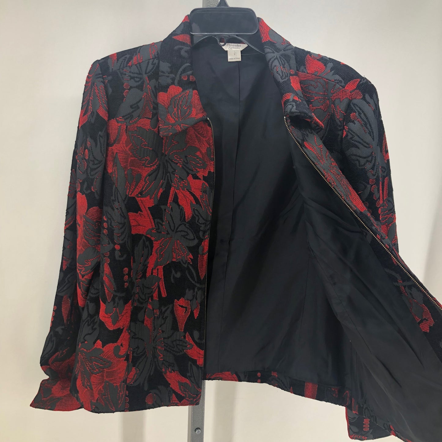 Size L Christopher & Banks Floral Jacket