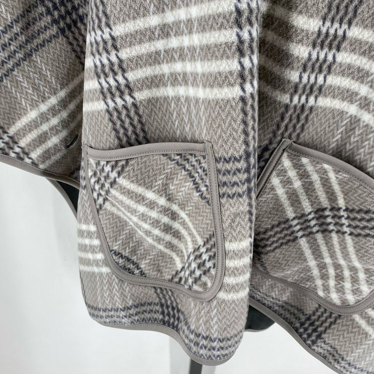 Size S/M Rachel Zoe Plaid PONCHO