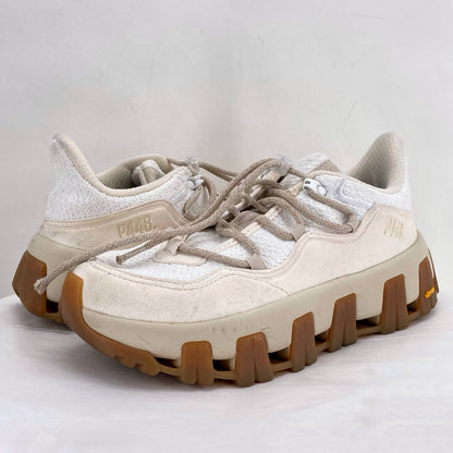 WHITE/GOLD W Shoe Size 40 Vibram Sneakers