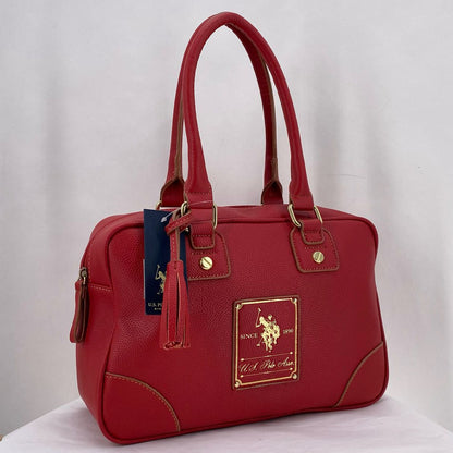 Red US POLO ASSN Tote