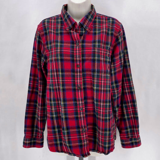Size L LL BEAN TARTAIN Shirt