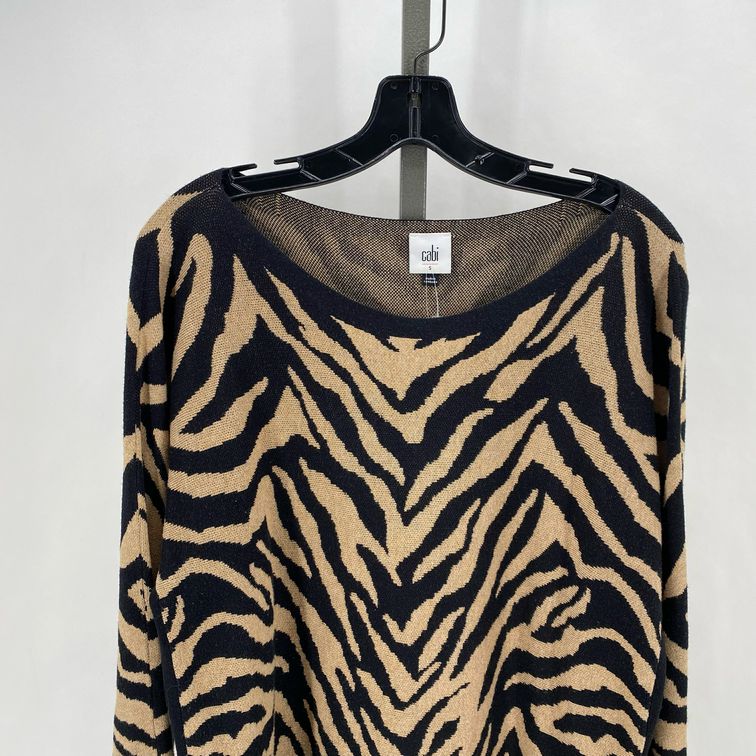 Size S CABI Animal Print Sweater