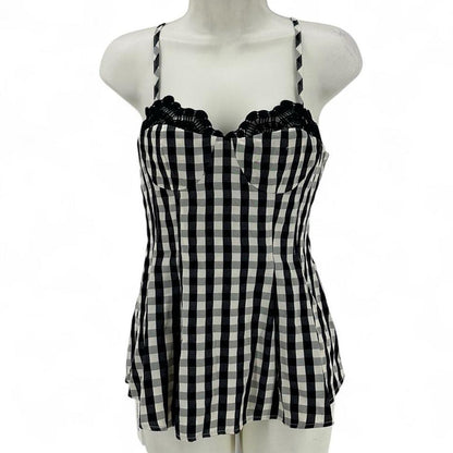 Size S COMMENSE Checkered Shirt