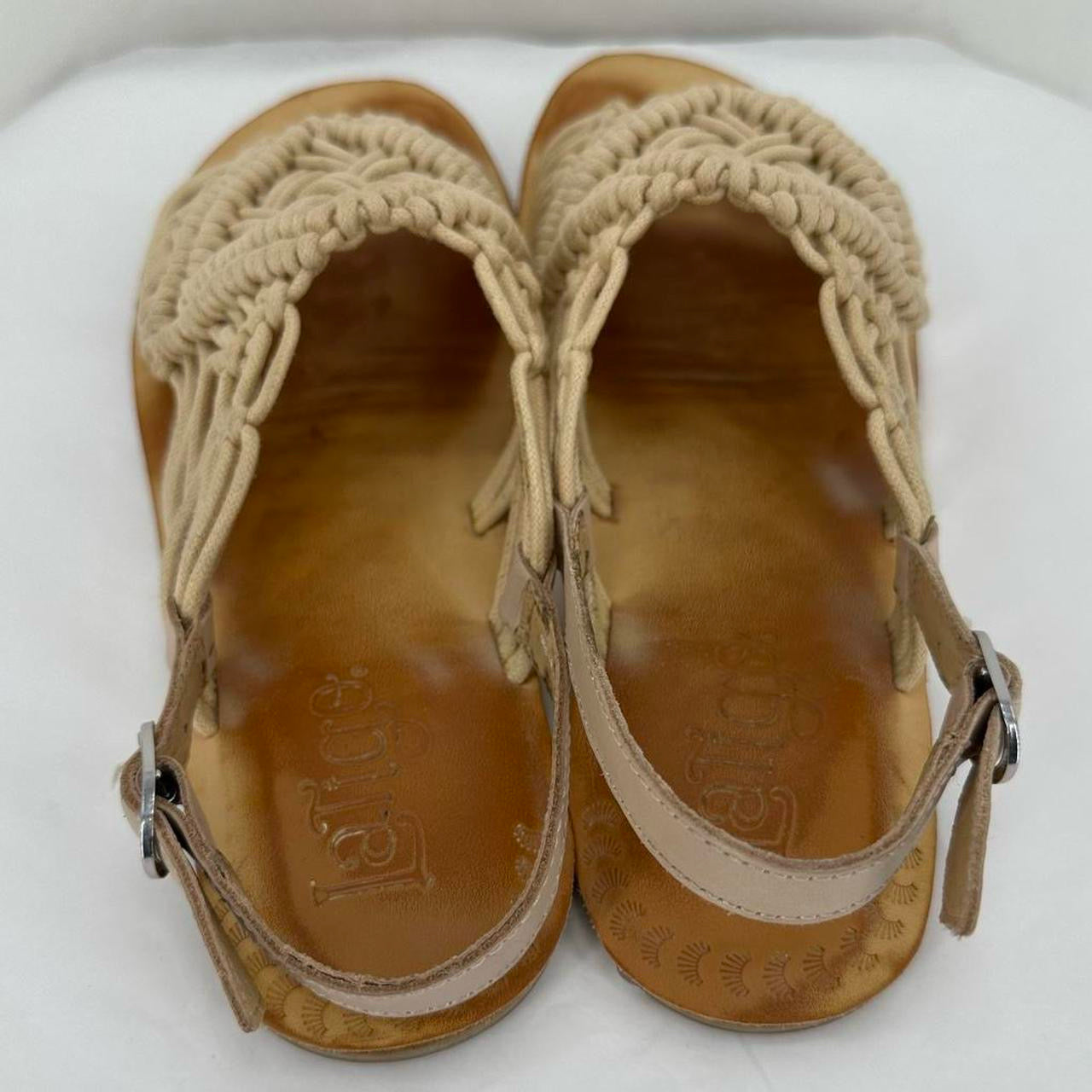 LT TAN W Shoe Size 8.5 LATIGO Sandals