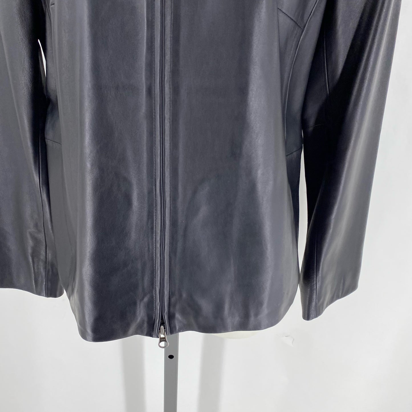 Size 10 TALBOTS Leather Jacket