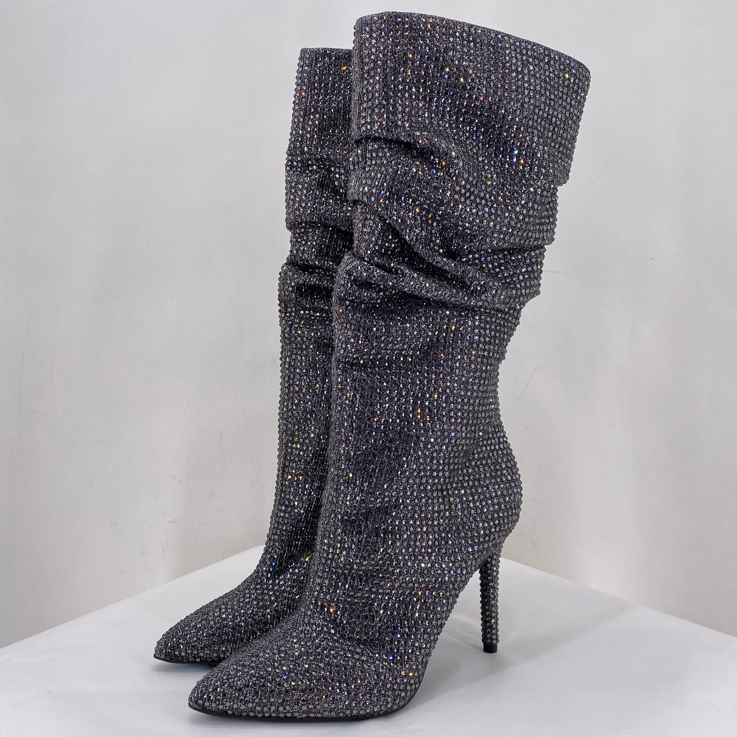 Silver W Shoe Size 6 JESSICA SIMPSON Boots