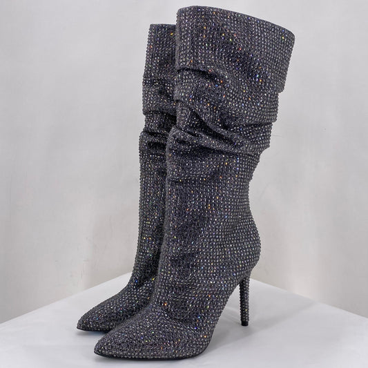 Silver W Shoe Size 6 JESSICA SIMPSON Boots