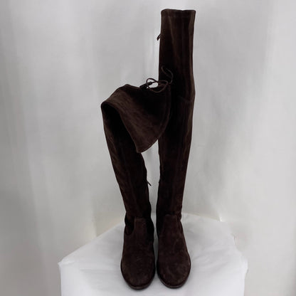 DARK BROWN W Shoe Size 8.5 FRYE Boots