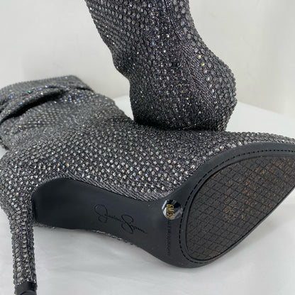 Silver W Shoe Size 6 JESSICA SIMPSON Boots