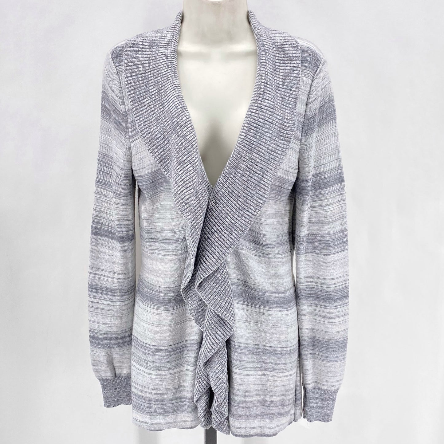 Size M WHITE HOUSE BLACK Stripe Cardigan