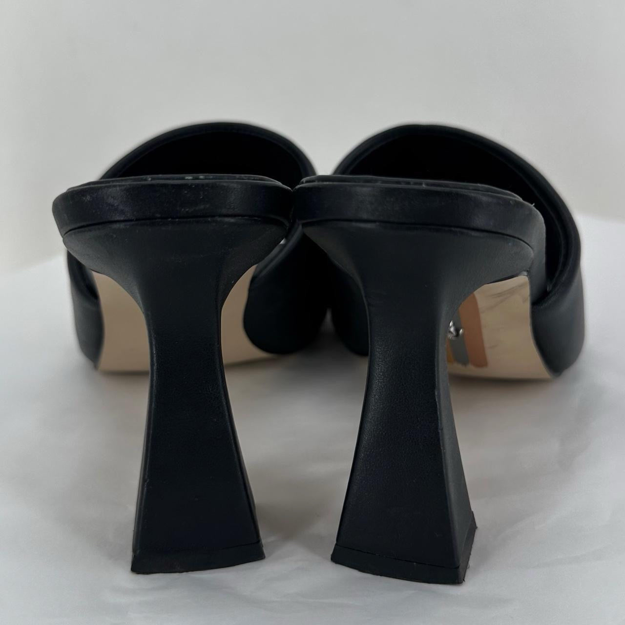 Black W Shoe Size 7.5 SAM EDDELMAN Heels