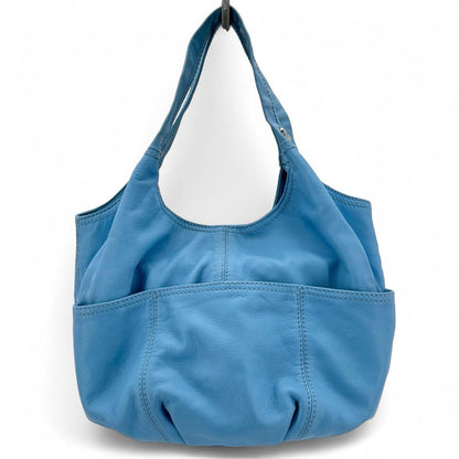 Blue B MAKOWSKY Leather Shoulder Bag