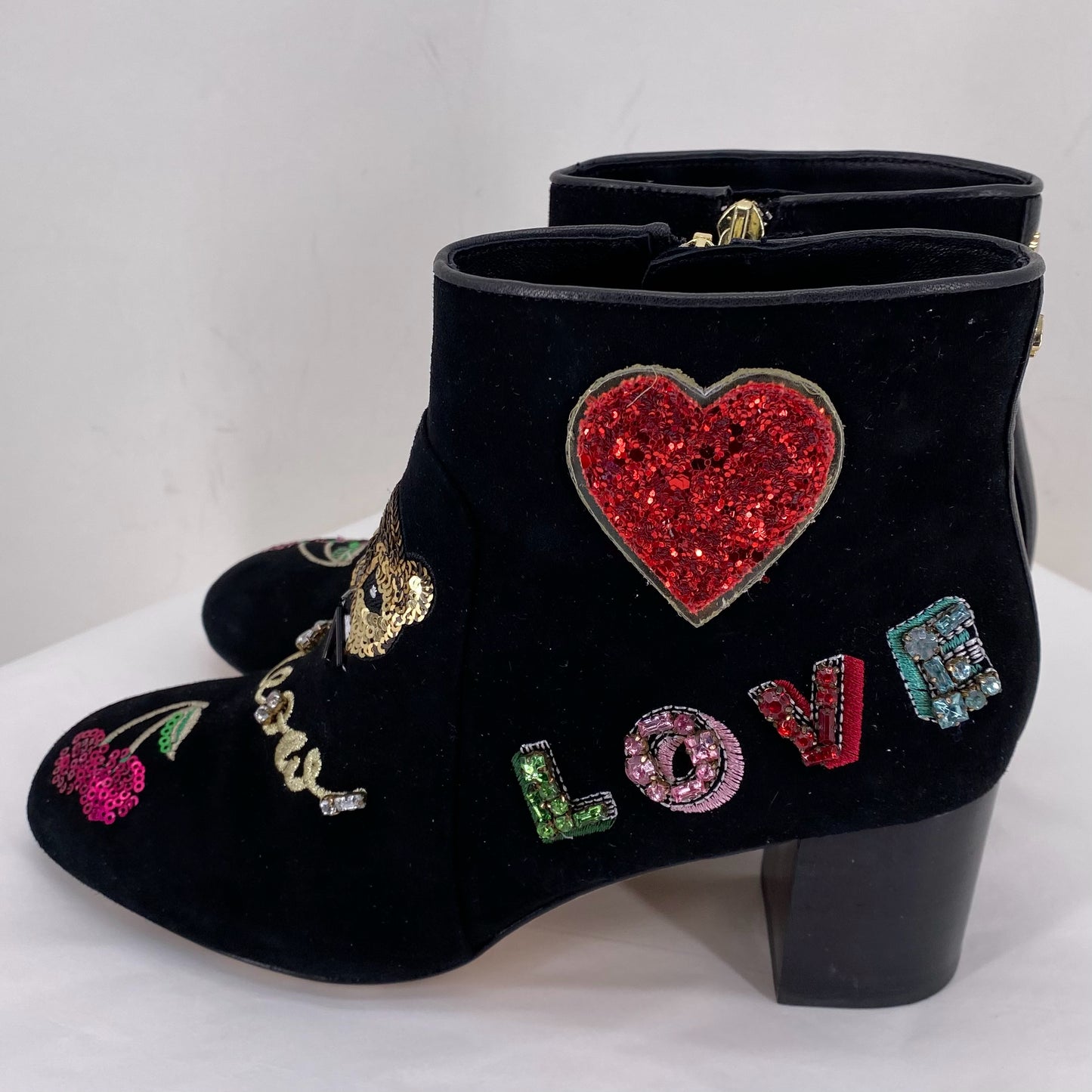 Black W Shoe Size 7 KATE SPADE Boots