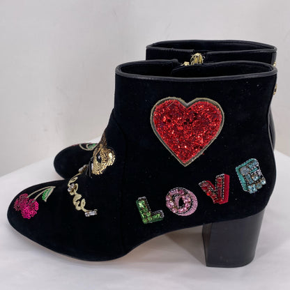 Black W Shoe Size 7 KATE SPADE Boots
