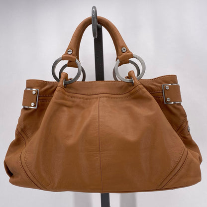 Camel KENNETH COLE Leather Tote