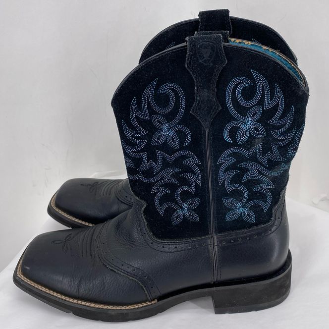 Black W Shoe Size 9 ARIAT Boots