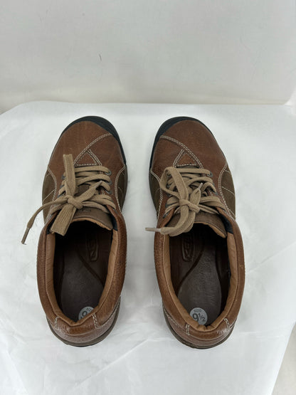 BROWN W Shoe Size 9.5 KEEN Sneakers