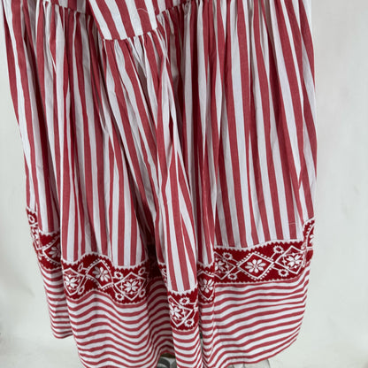Size M SILVIA TCHERASSI Stripe Skirt