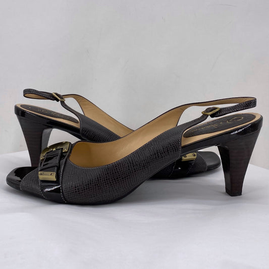 DARK GRAY W Shoe Size 11 COLE HAAN Heels