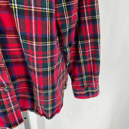 Size L LL BEAN TARTAIN Shirt