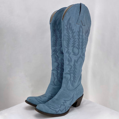 Blue W Shoe Size 9 NO TAG Boots
