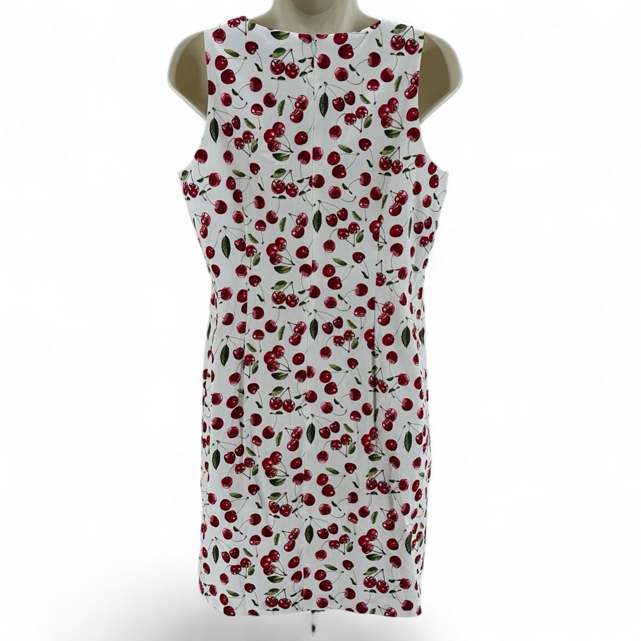 Size 8 LONDON TIMES CHERRIES Dress