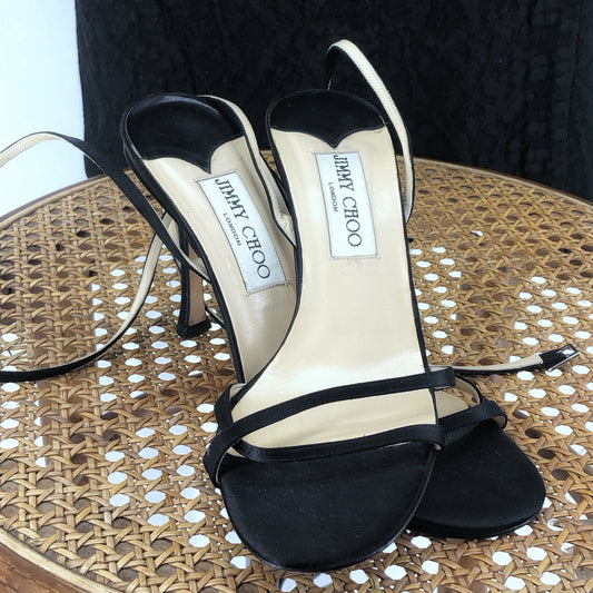 Black W Shoe Size 37 JIMMY CHOO Heels