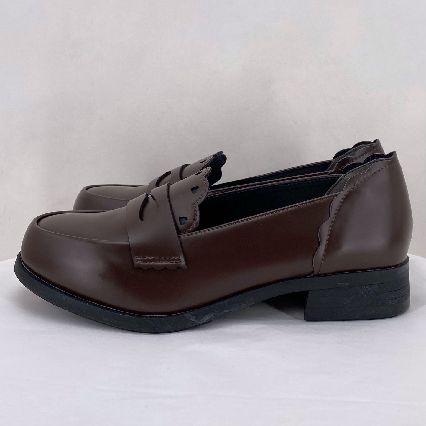 DARK BROWN W Shoe Size 37 Loafer
