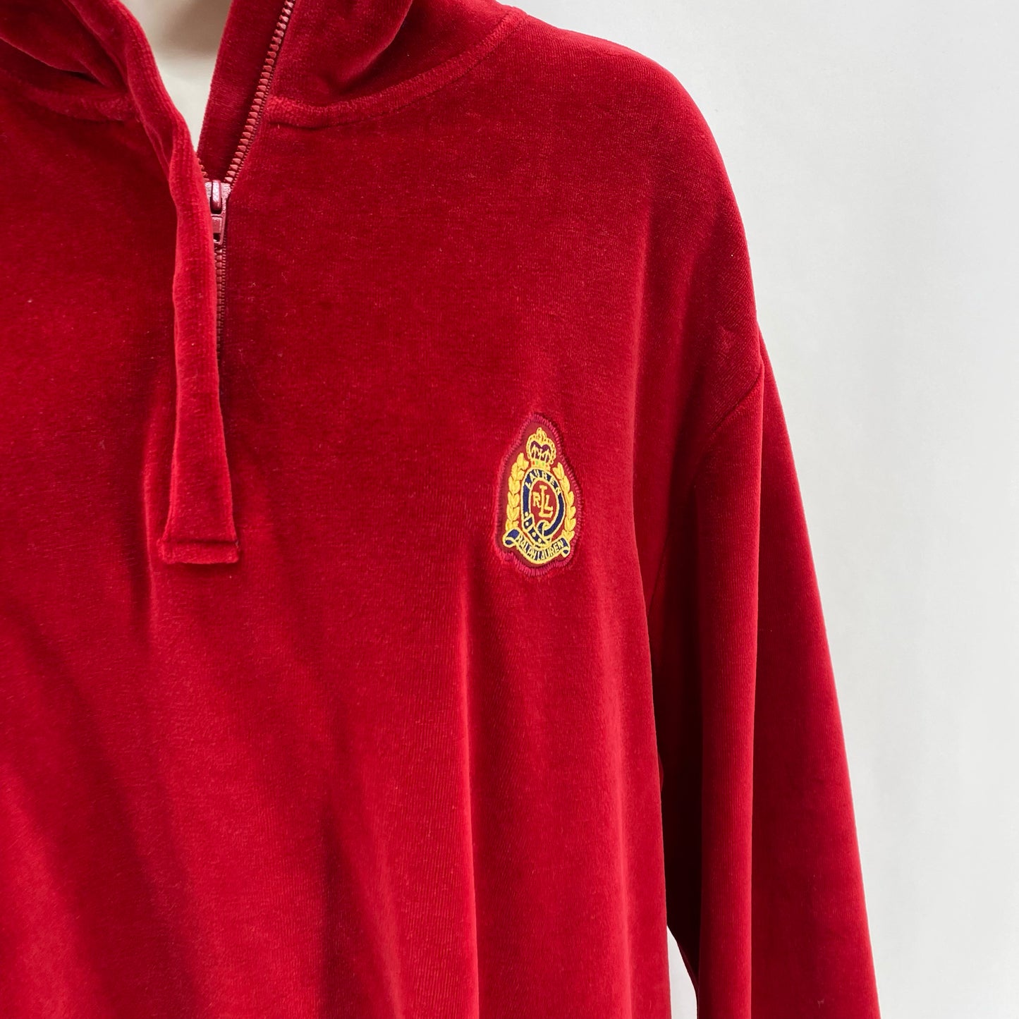 Size 1X-2X Lauren Velour Shirt