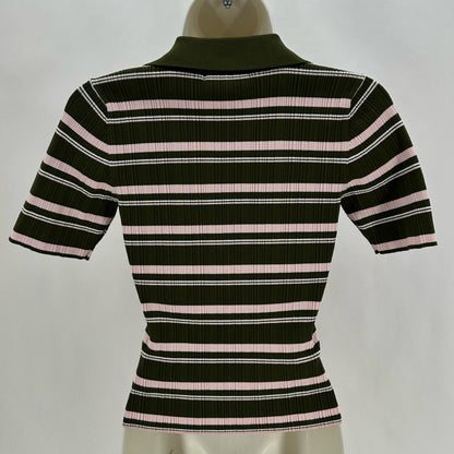Size M HEVRON Stripe Shirt