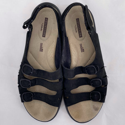 Black W Shoe Size 6.5 CLARKS Sandals