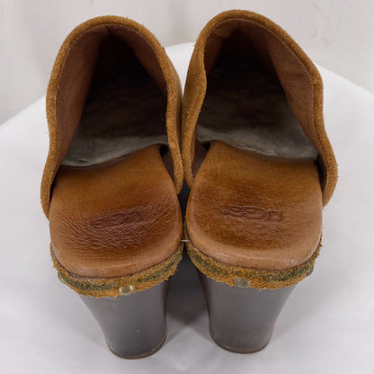 DARK TAN W Shoe Size 9 UGG Clog