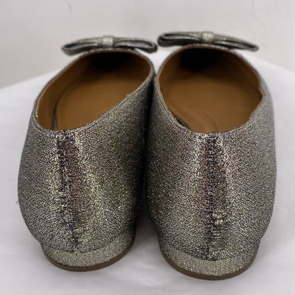 GOLD W Shoe Size 9.5 TALBOTS Flats