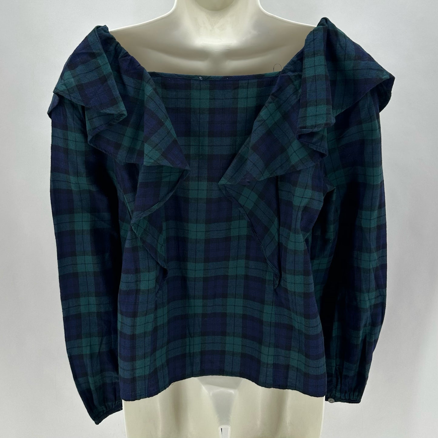 Size S J CREW Plaid Shirt