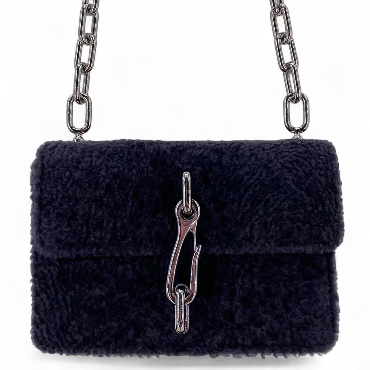 DARK GRAY ALEXANDER WANG Leather Cross-body